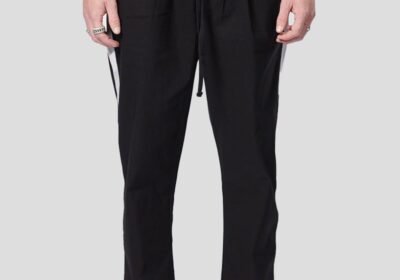 Ανδρικό-Μαύρο-M-ST-411-Pants-In-Black-THOM-KROM