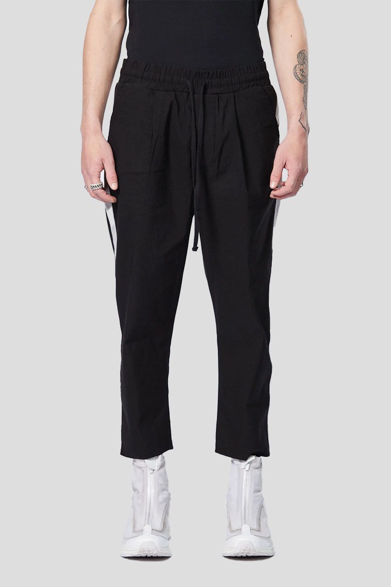 Ανδρικό-Μαύρο-M-ST-411-Pants-In-Black-THOM-KROM