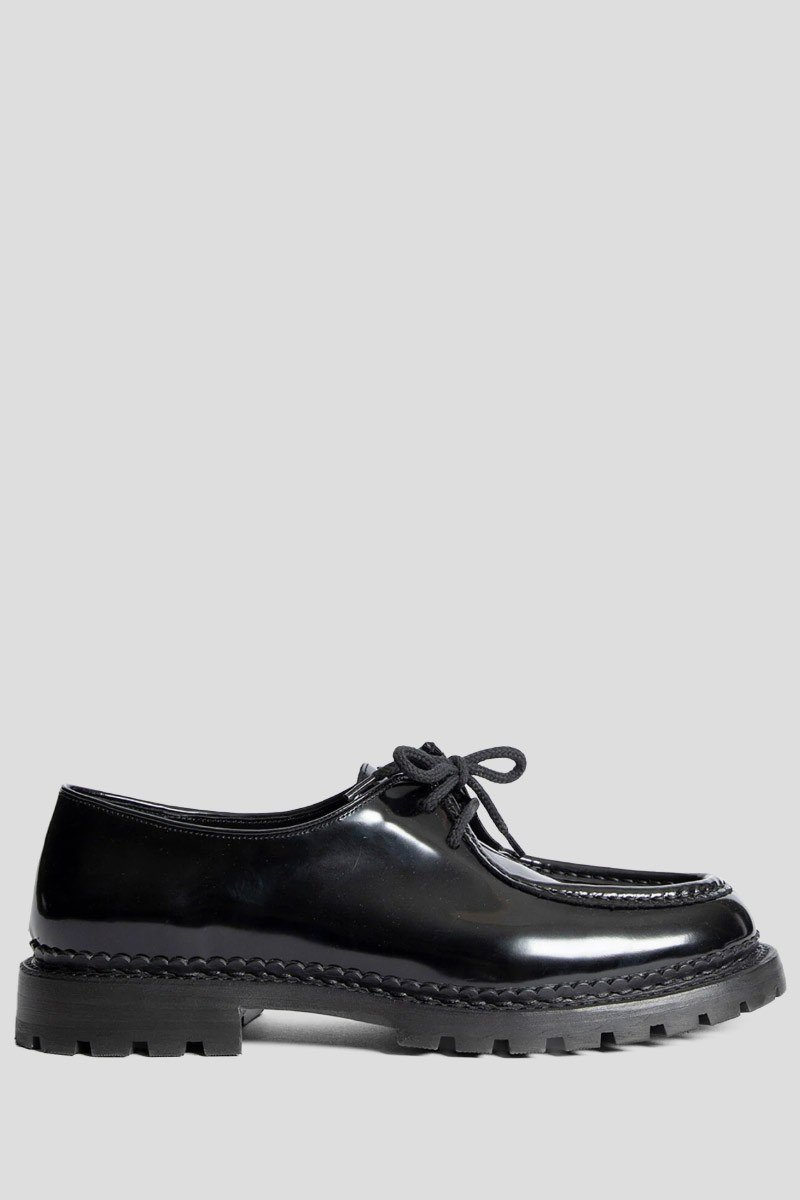 Ανδρικό Μαύρο Marbeuf Panelled Derby SAINT LAURENT