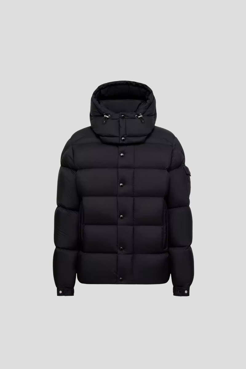 Ανδρικό-Μαύρο-Maya-70-Hooded-Short-Down-Jacket-MONCLER