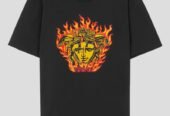 Ανδρικό Μαύρο Medusa Flame T VERSACE
