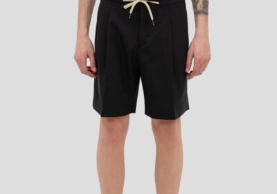 Ανδρικό-Μαύρο-Mens-Bermuda-Shorts-BE-ABLE