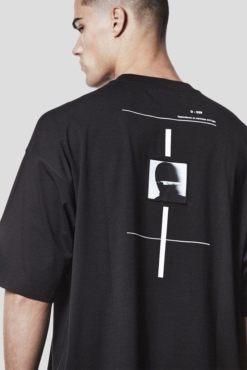 Ανδρικό Μαύρο Men’s Round Neck THOM KROM