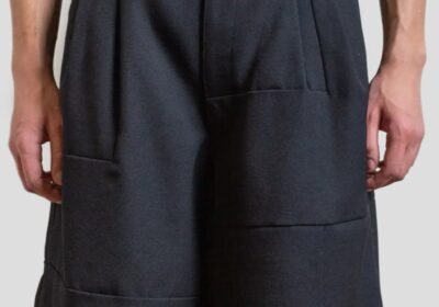 Ανδρικό-Μαύρο-Mens-Short-Woven-COMME-DES-GARCONS-SHIRT