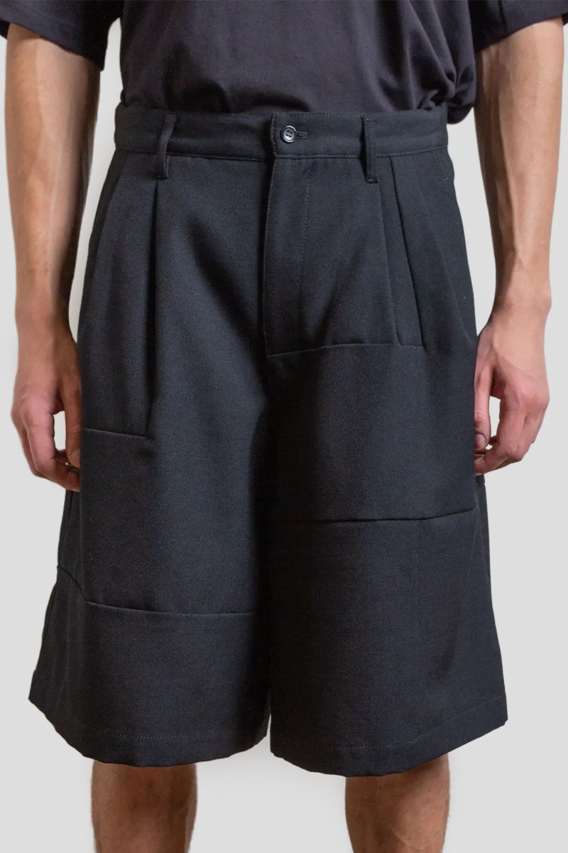 Ανδρικό-Μαύρο-Mens-Short-Woven-COMME-DES-GARCONS-SHIRT