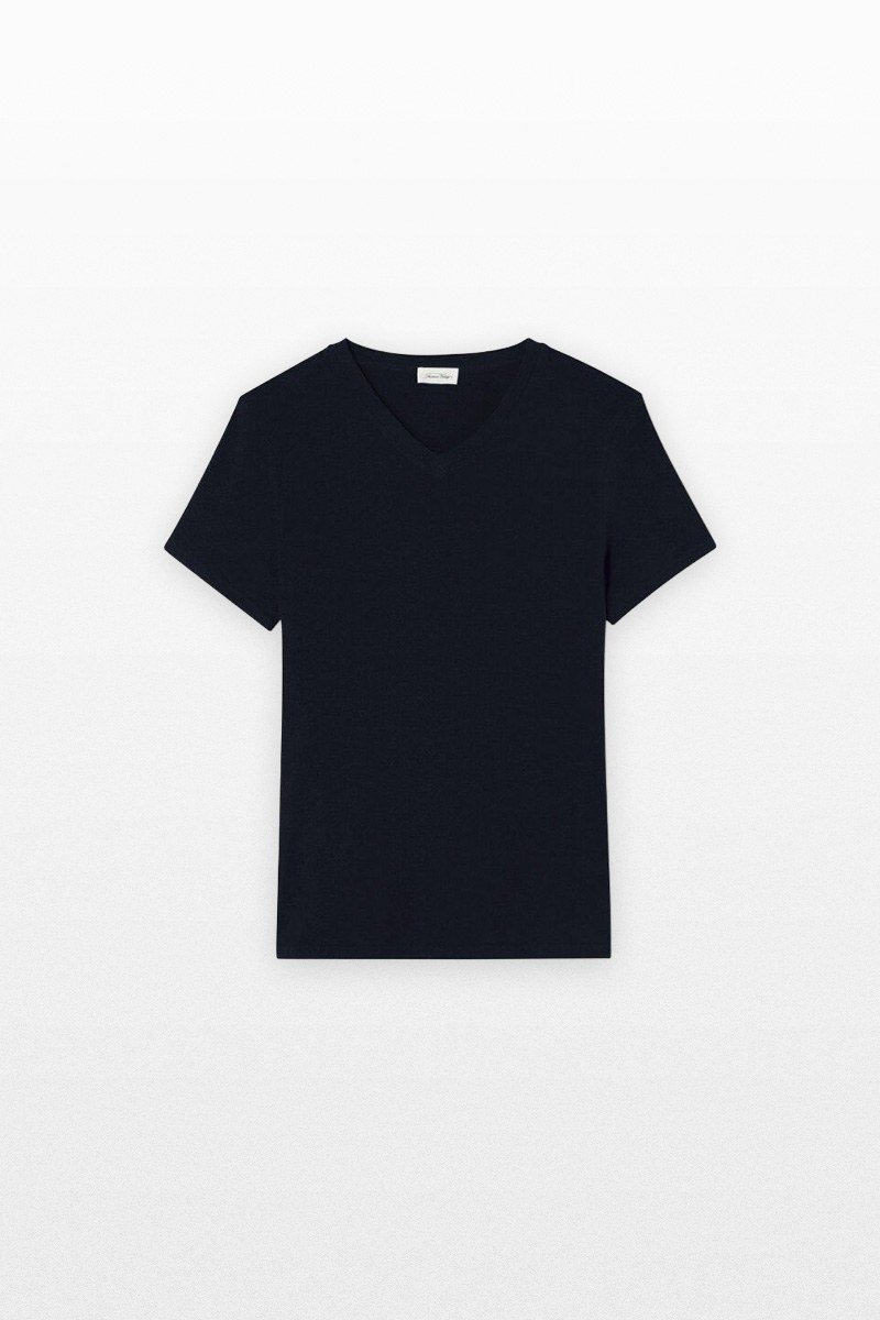 Ανδρικό-Μαύρο-Mens-T-Shirt-Gamipy-AMERICAN-VINTAGE