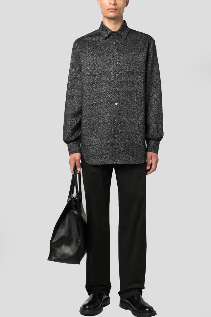 Ανδρικό Μαύρο Metallic Threading Hevron MISSONI