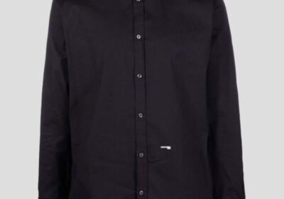 Ανδρικό-Μαύρο-Mini-D2-Relax-Shirt-DSQUARED