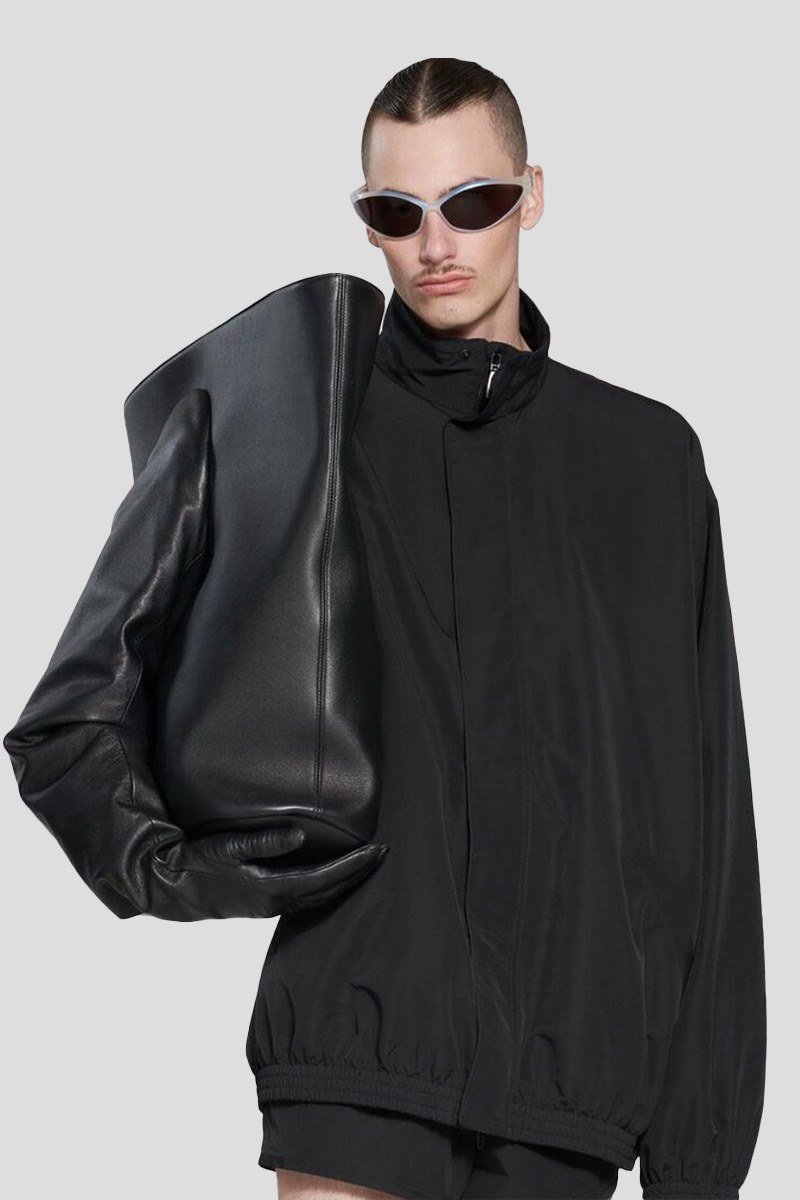 Ανδρικό Μαύρο Minimal Tracksuit Jacket BALENCIAGA