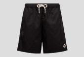 Ανδρικό Μαύρο Monogram Jacquard Swim MONCLER