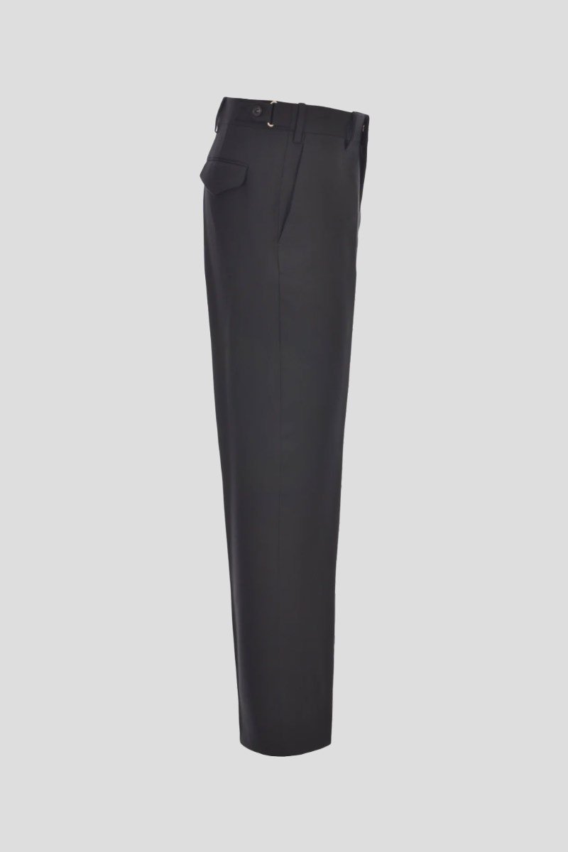 Ανδρικό Μαύρο Monotone Trousers Black LARDINI