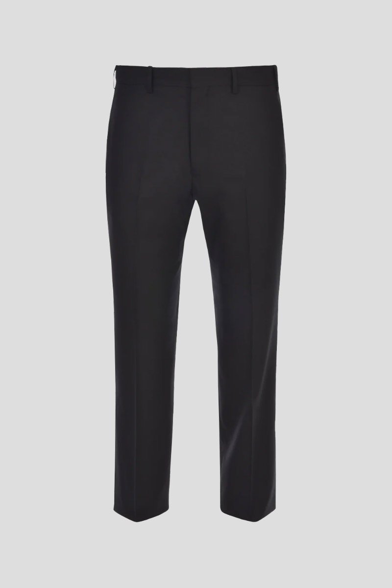 Ανδρικό-Μαύρο-Monotone-Trousers-Black-LARDINI