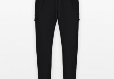 Ανδρικό-Μαύρο-MontepellierP-Pants-with-Pockets-BRIGLIA