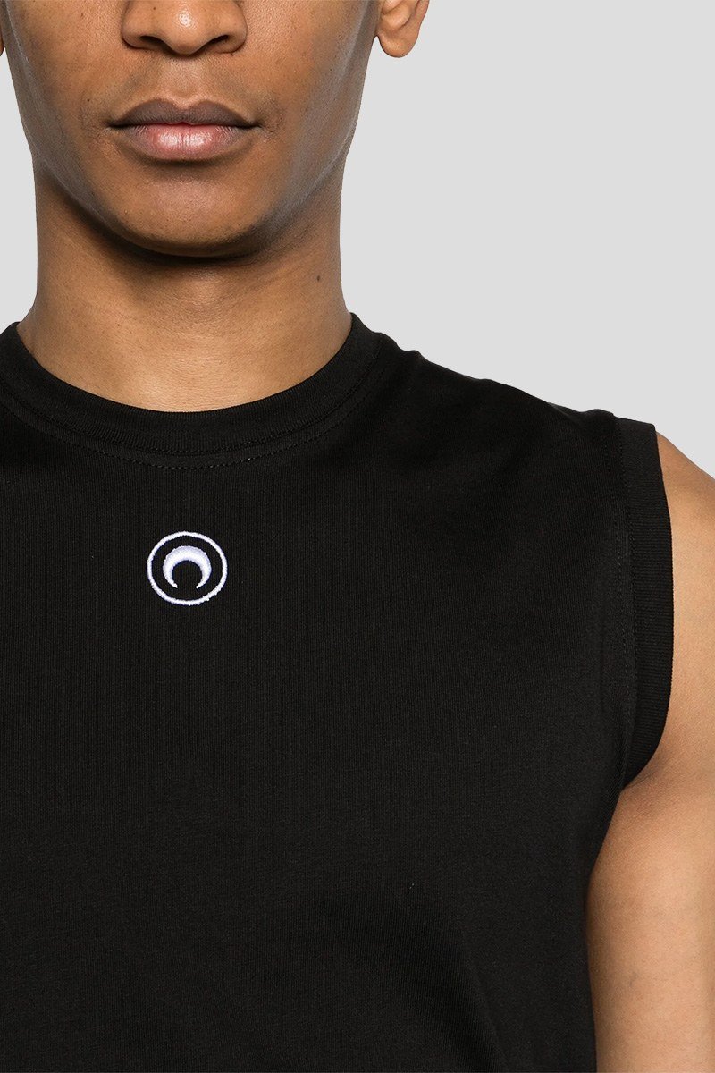 Ανδρικό Μαύρο Moon Sleeveless Top MARINE SERRE