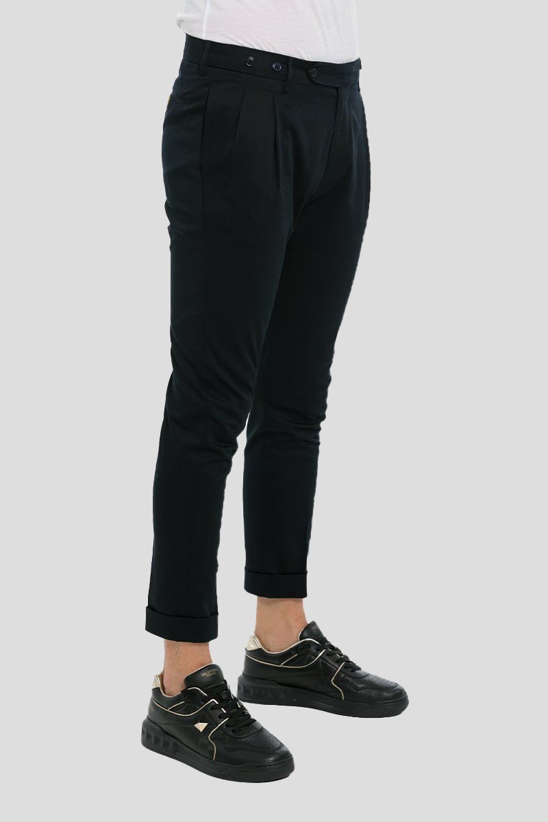 Ανδρικό Μαύρο Morello Black Trousers BERWICH