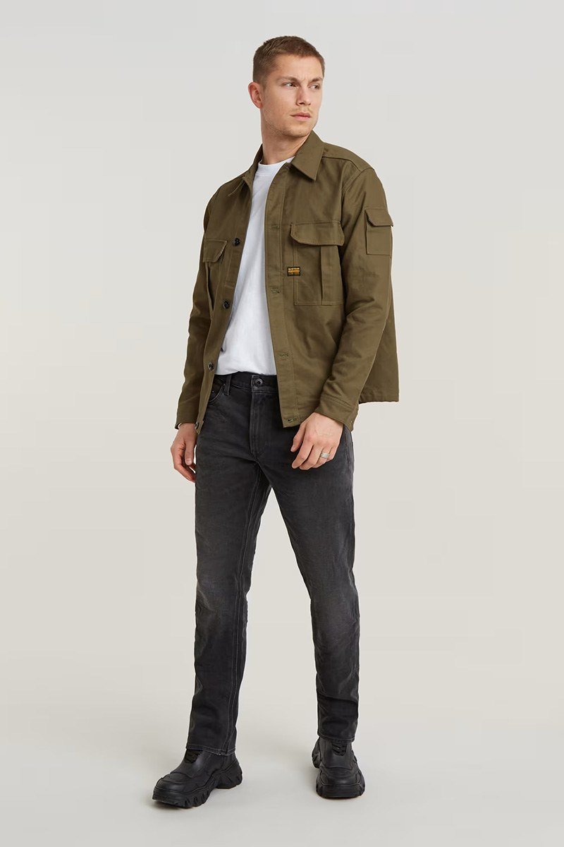 Ανδρικό-Μαύρο-Mosa-Straight-Jeans-Black-G-STAR