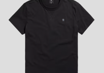 Ανδρικό-Μαύρο-Nifous-T-Shirt-In-Black-G-STAR