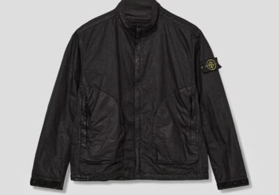 Ανδρικό-Μαύρο-Nylon-Jacket-Ivory-STONE-ISLAND