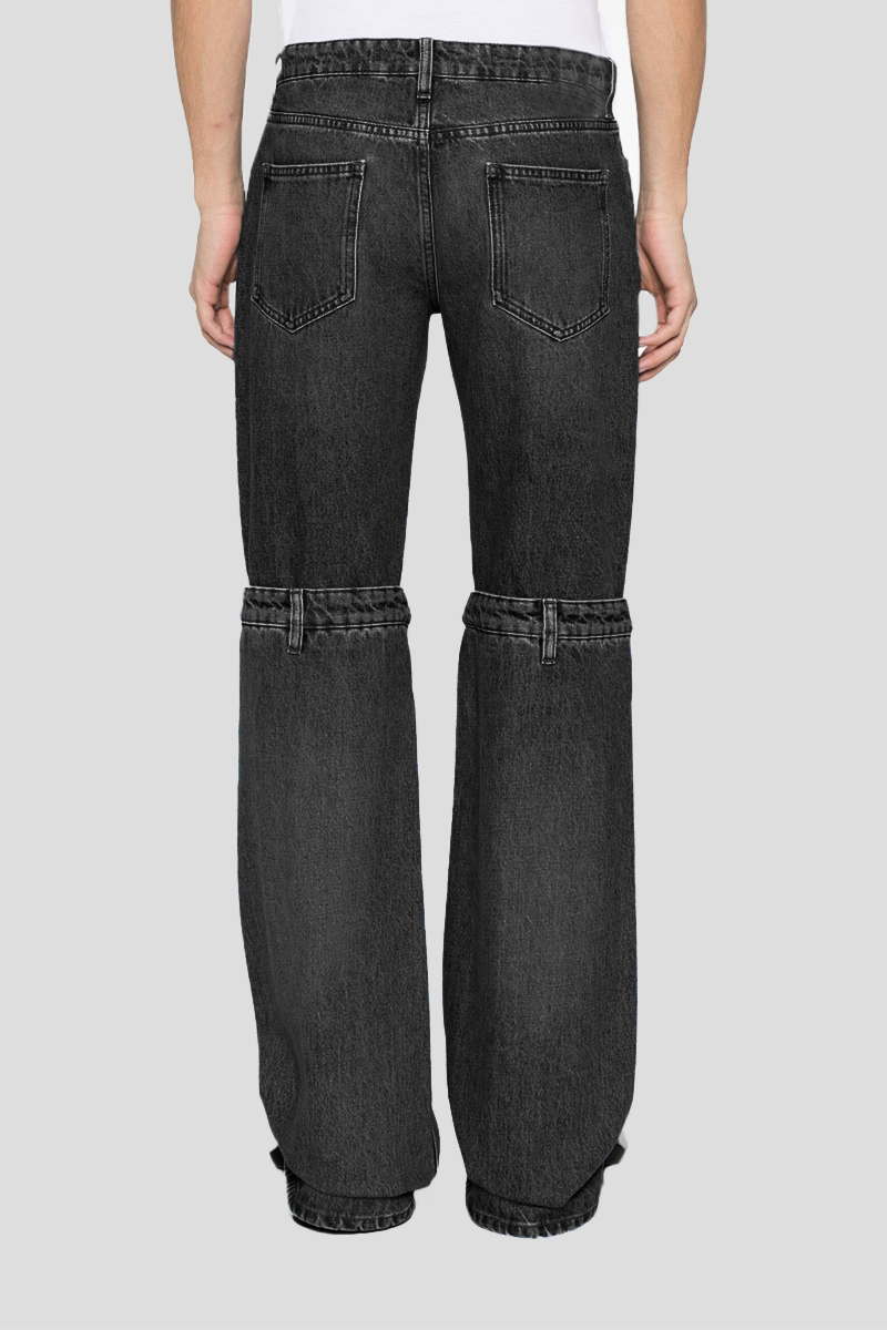 Ανδρικό Μαύρο Open Knee Jeans COPERNI