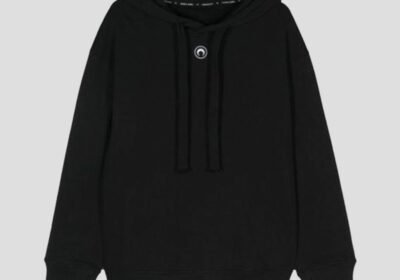 Ανδρικό-Μαύρο-Organic-Cotton-Moon-Hoodie-MARINE-SERRE