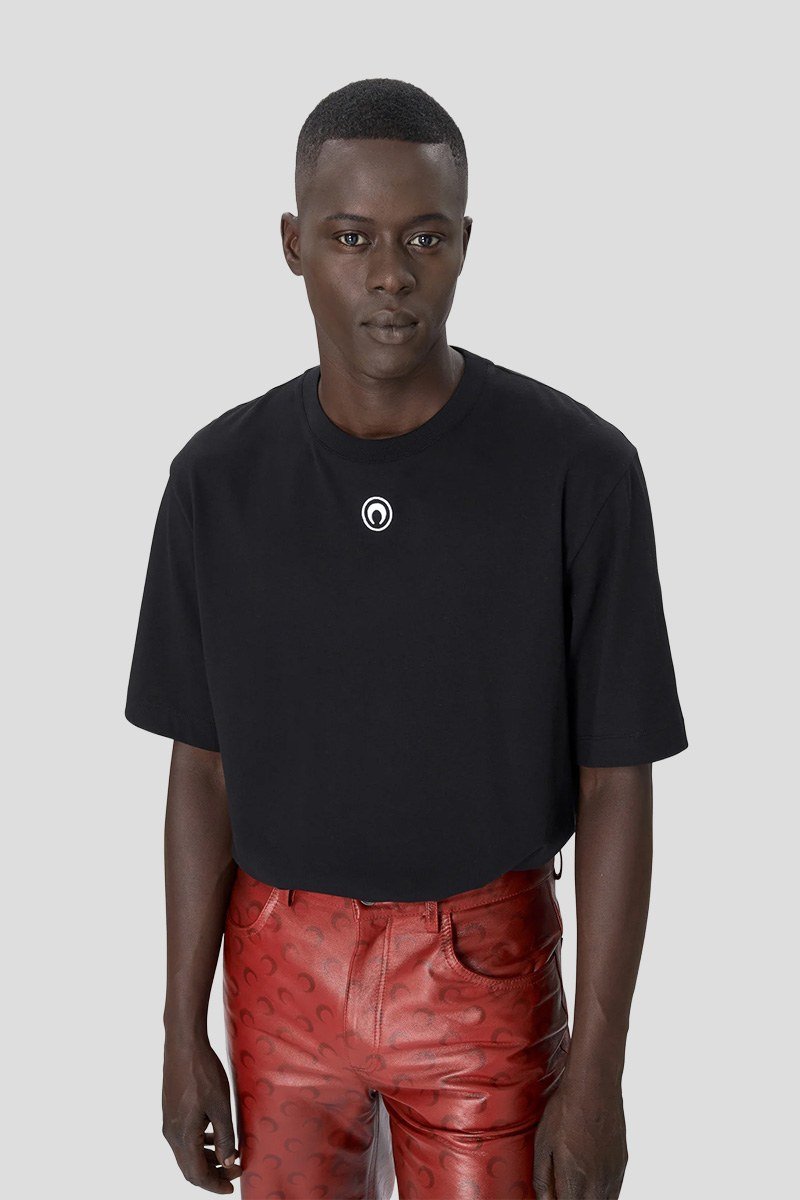 Ανδρικό Μαύρο Organic Cotton Plain MARINE SERRE