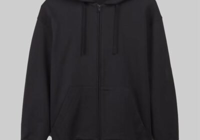 Ανδρικό-Μαύρο-Organic-Cotton-Terry-Zip-Hoodie-Y-3