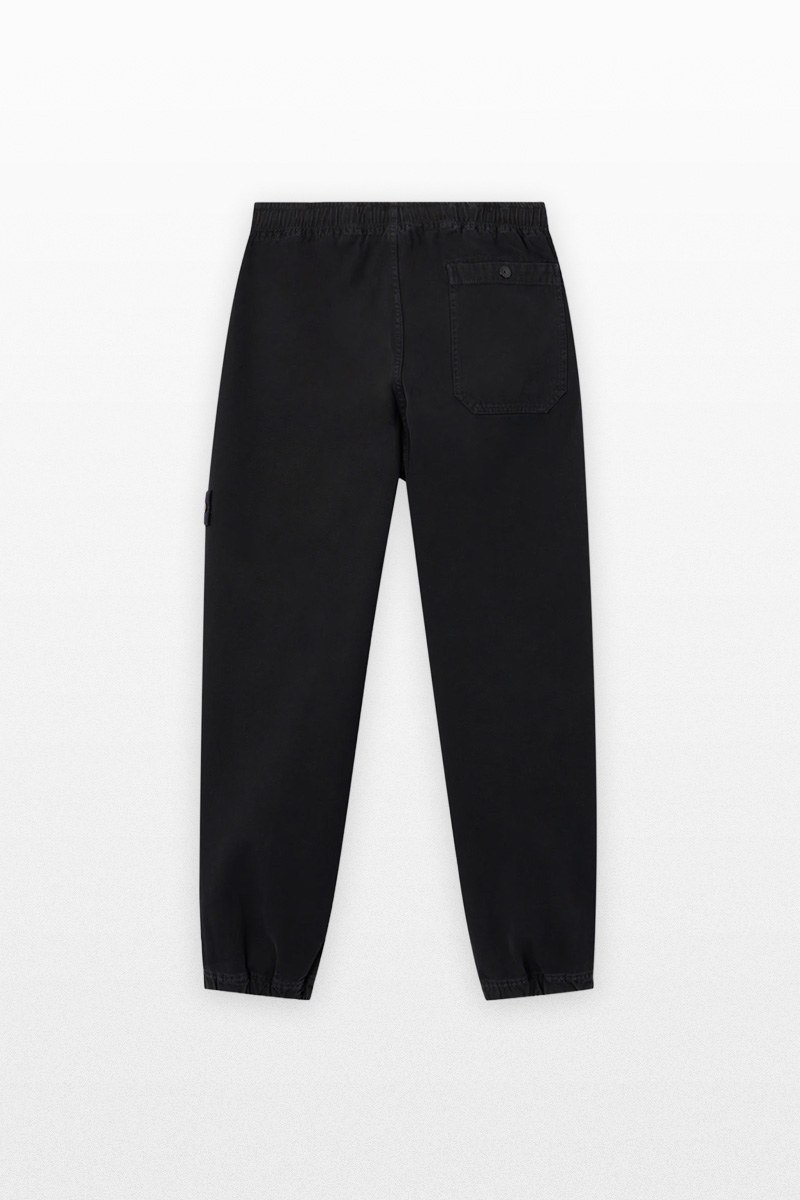 Ανδρικό Μαύρο Organic Panama Cotton STONE ISLAND