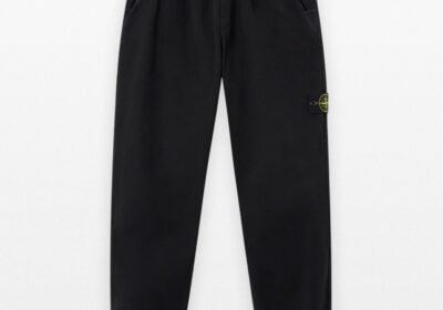 Ανδρικό-Μαύρο-Organic-Panama-Cotton-Old-Effect-Trousers-STONE-ISLAND