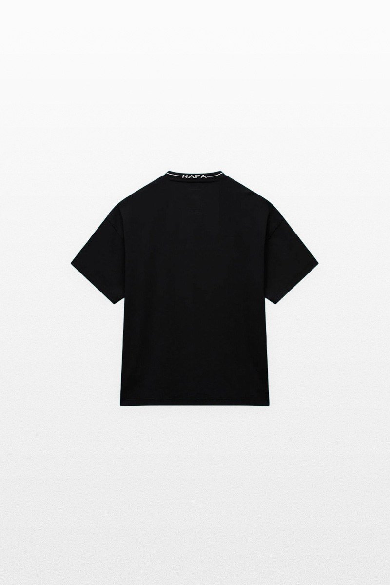 Ανδρικό Μαύρο Osorno T Shirt NAPAPIJRI x MARTINE ROSE