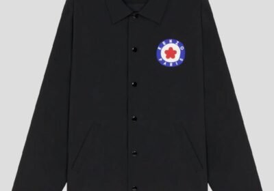 Ανδρικό-Μαύρο-Oversize-Target-Logo-Jacket-KENZO