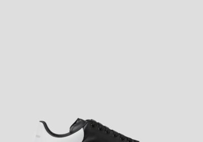 Ανδρικό-Μαύρο-Oversized-Sneaker-In-BlackWhite-ALEXANDER-MCQUEEN