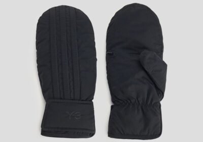 Ανδρικό-Μαύρο-Padded-Gloves-Y-3