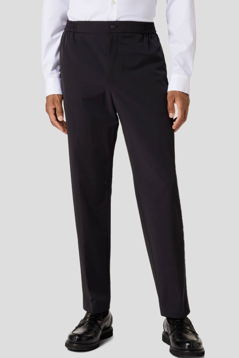 Ανδρικό Μαύρο Plain Trousers In HUGO