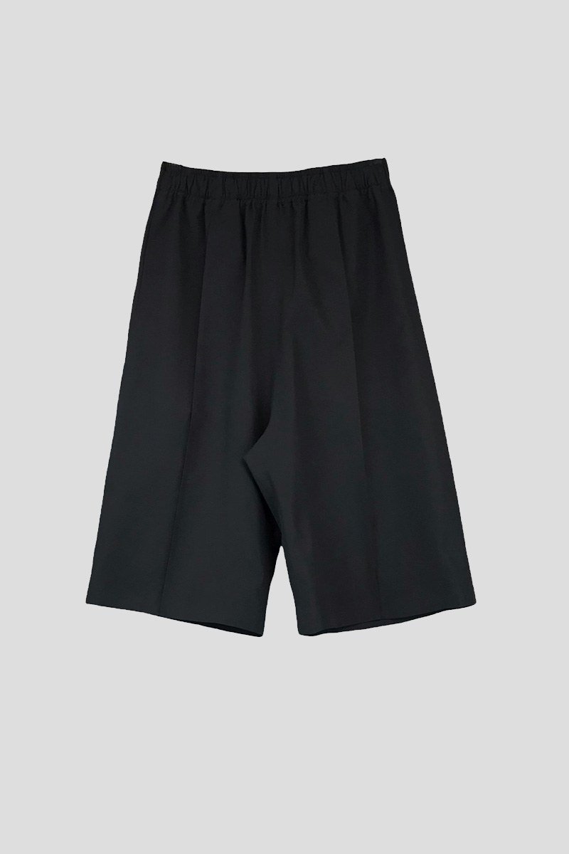 Ανδρικό Μαύρο Popeline Pleated Trousers BARBARA ALAN