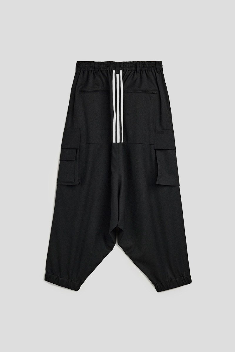 Ανδρικό-Μαύρο-Refined-Wool-Cargo-Trousers-Y-3