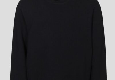 Ανδρικό-Μαύρο-Regular-Distrezzed-Sweater-GOLDEN-GOOSE