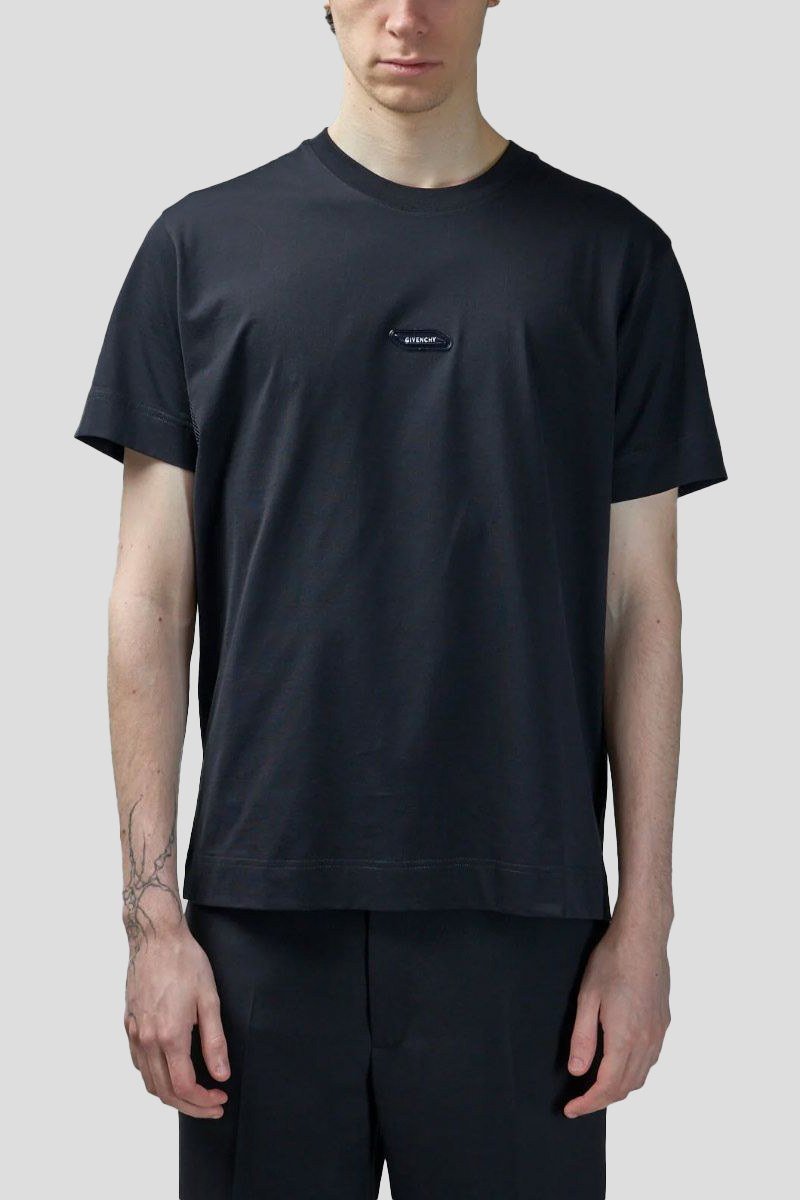 Ανδρικό Μαύρο Reverse Oversized T GIVENCHY
