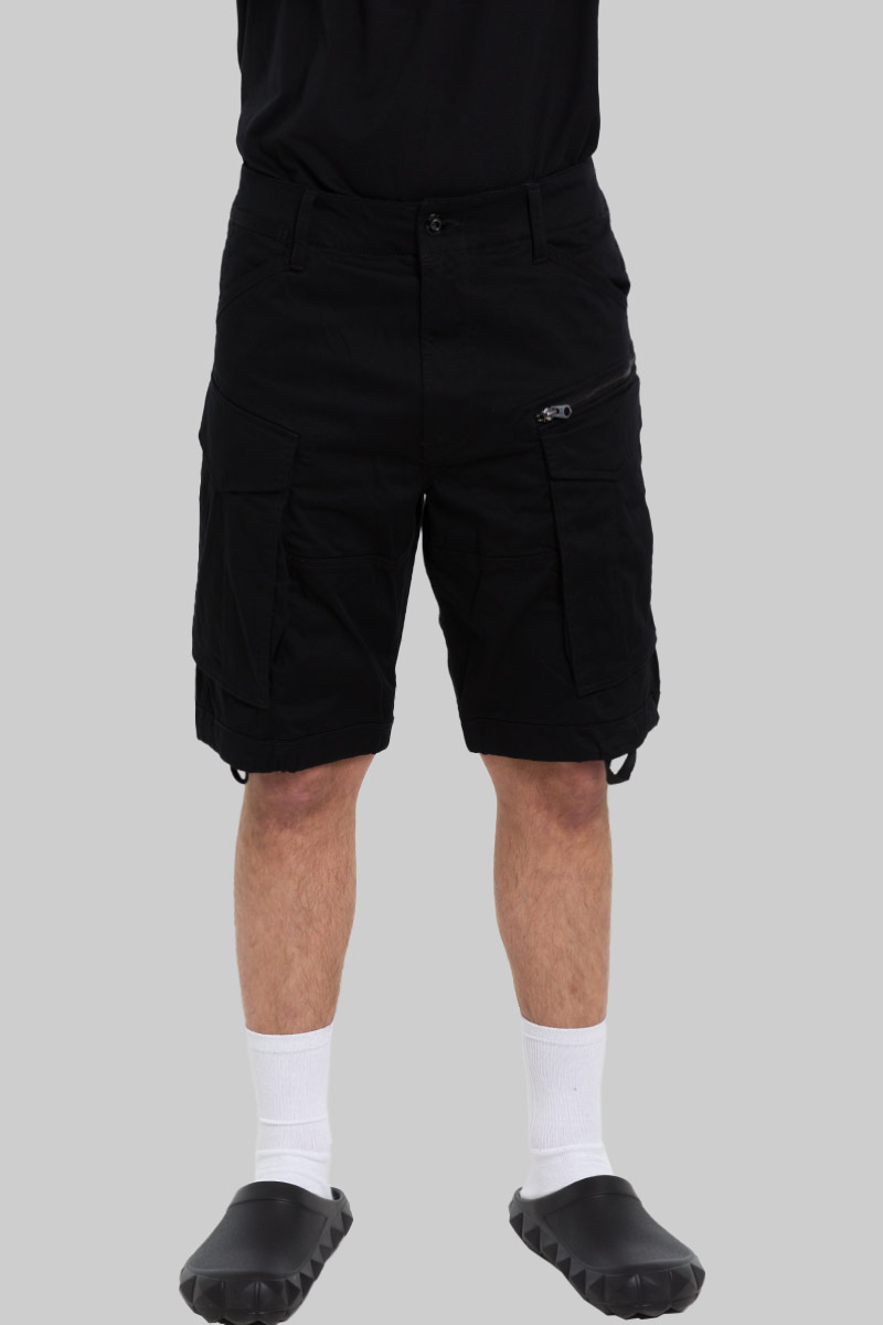 Ανδρικό-Μαύρο-Rovic-Relaxed-Short-In-Black-G-STAR