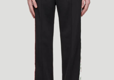 Ανδρικό-Μαύρο-Scuba-Sweatpants-CASABLANCA