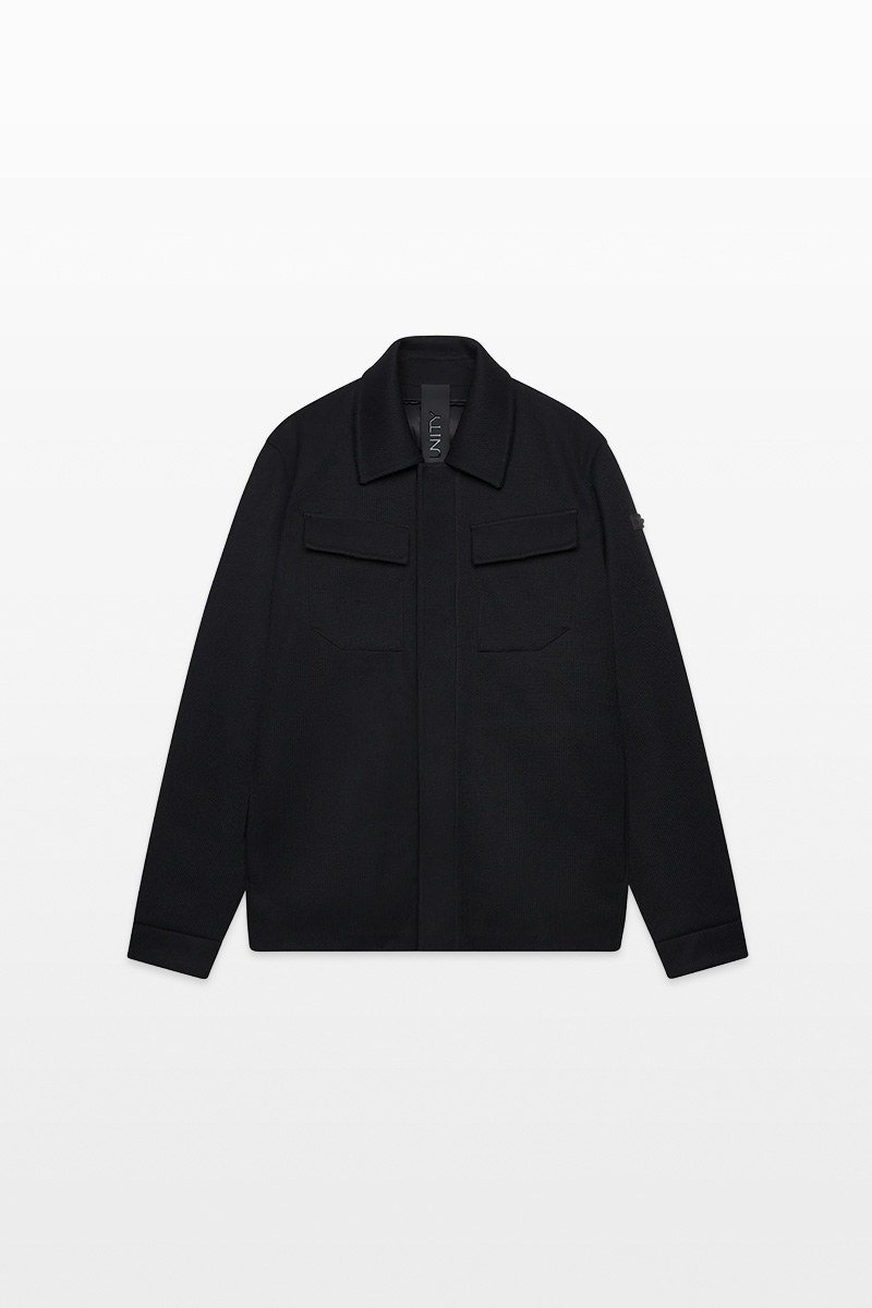 Ανδρικό-Μαύρο-Shirt-Jacket-UNITY