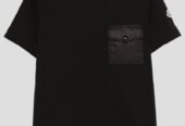 Ανδρικό Μαύρο Short Sleeve T MONCLER
