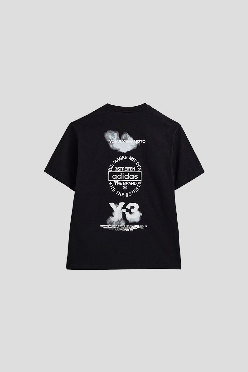 Ανδρικό Μαύρο Short Sleeved T Y-3