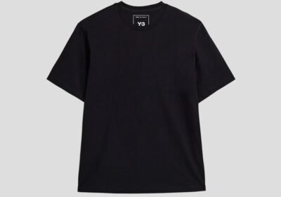 Ανδρικό-Μαύρο-Short-Sleeved-T-shirt-Y-3