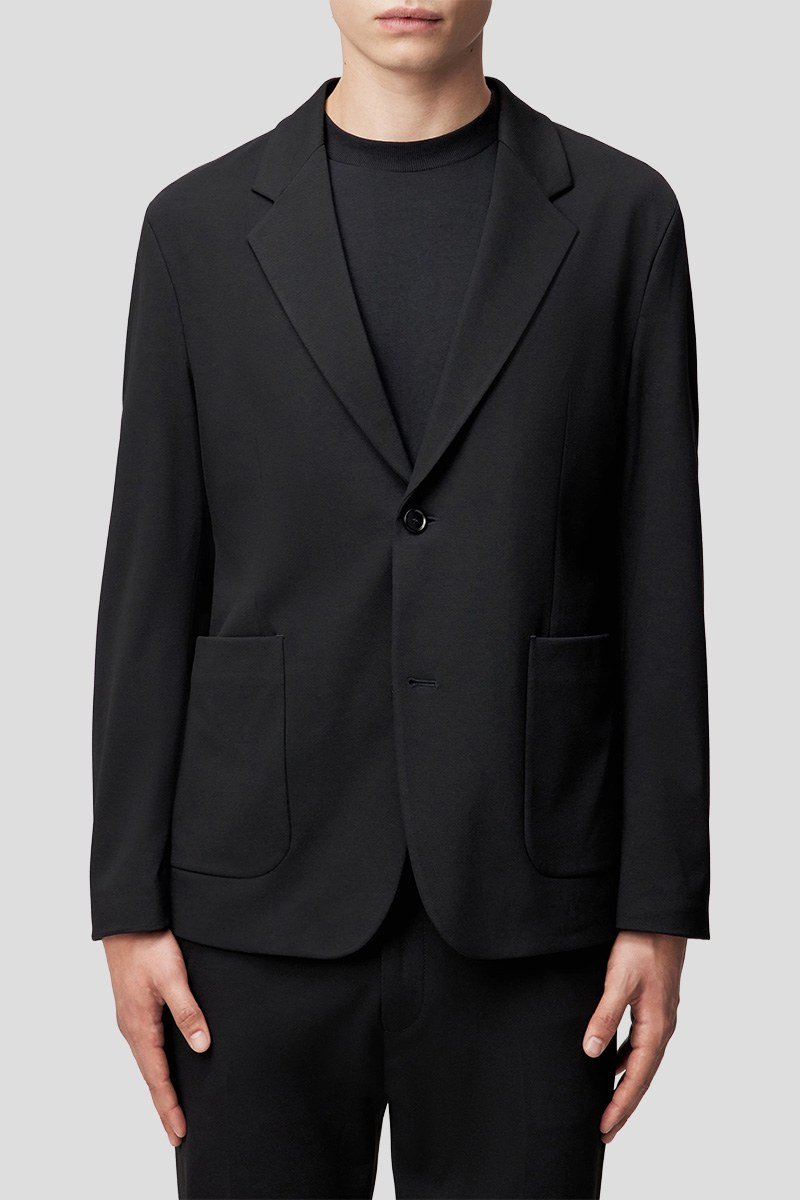 Ανδρικό Μαύρο Single Breasted Jacket DRYKORN