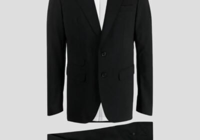 Ανδρικό-Μαύρο-Single-Breasted-Two-Piece-Suit-DSQUARED