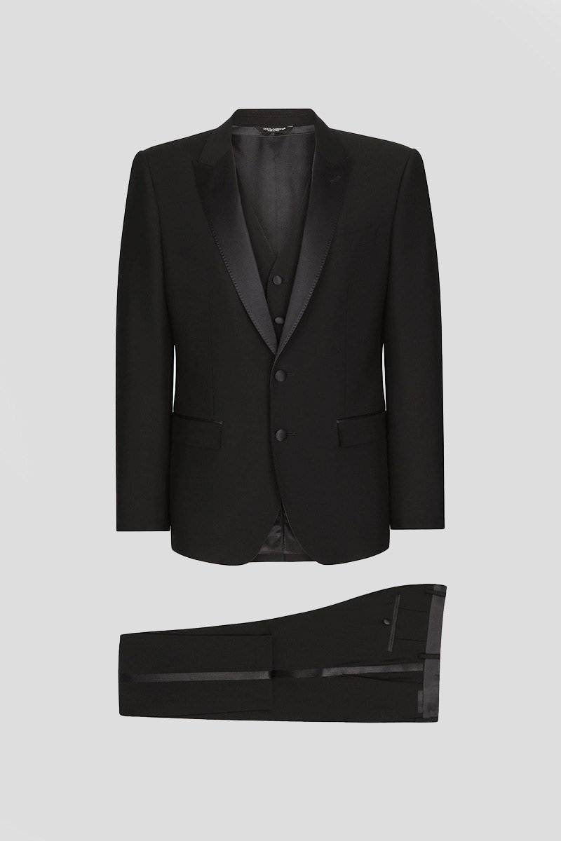Ανδρικό-Μαύρο-Single-Breasted-Woll-Martini-Fit-Tuxedo-Suit-DOLCEGABBANA