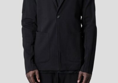 Ανδρικό-Μαύρο-Single-Button-Blazer-THOM-KROM