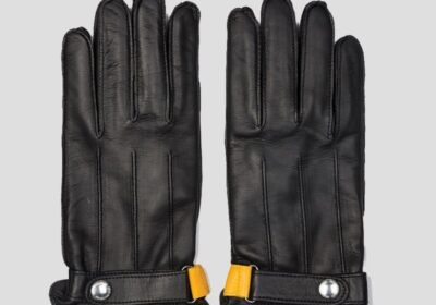 Ανδρικό-Μαύρο-Slap-Entry-Gloves-PAUL-SMITH