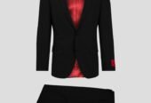 Ανδρικό Μαύρο Slim Fit Suit HUGO