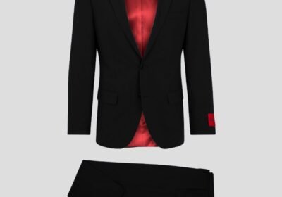 Ανδρικό-Μαύρο-Slim-Fit-Suit-In-Perfomance-Stretch-Fabric-HUGO